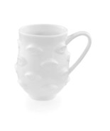 New Jonathan Adler Large White Muse Eyes Mug Coffee Cup Tea Gift  - £27.43 GBP