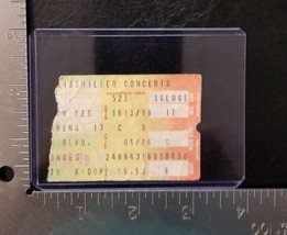 YES / JON ANDERSON  - VINTAGE MAY 25, 1979 LONG BEACH CONCERT TICKET STUB - $10.00
