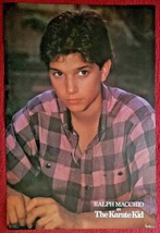 Vintage 1986 Ralph Macchio as The Karate Kid Heart  Pin Up 33&quot;x24&quot; Poster NOS - £21.65 GBP