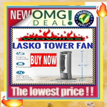 ✅??Lasko Wind Fan Platinum Cooling Fan 3-Speed Tower Fan???Buy Now??️ - £38.27 GBP