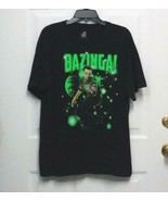 Bazinga Big Bang Theory Sz L Mens Black with/Graphic Front SS Cotton Tee... - £10.97 GBP