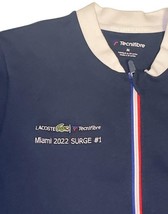 Tecnifibre Lacoste Miami 2022 Surge #1 Jacket Men’s M Navy Full Zip Tennis image 5