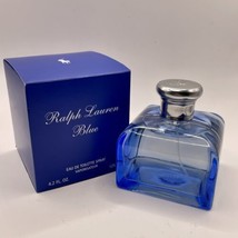 Ralph Lauren Blue 4.2oz 125ml Edt Spray For Women Rare - New In Box - £309.64 GBP
