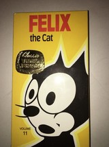 Felix The Cat Volumen 11 VHS Vídeo Casete Cinta 1989 Clásico Biblioteca Raro - £11.66 GBP