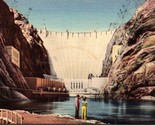 Union Pacific Railway Hoover Dam Nevada Lake Mead  Post Card PC1 - $3.99