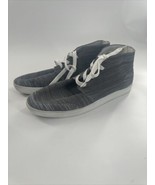 Crevo Footwear Men&#39;s Shoes 12 High Top Sneakers Marzo Gray Grey Lace up - $18.69