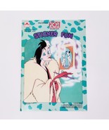 Disney 101 Dalmatians Sticker Fun Coloring Book 1991 New Unused Cruella ... - $217.79 MXN