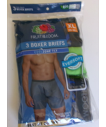 Three Fruit of the loom boxer briefs Size X-Large 100% Cotton Camo and g... - $17.77