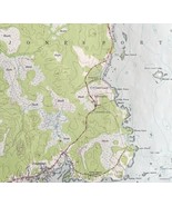 Map Jonesport Maine USGS 1977 Topographic Geological 1:24000 27x22&quot; TOPO18 - $52.49