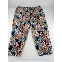 Tommy Bahama Pants Womens Large Multicolor Floral Cruisewear Resortwear ... - $821.57 MXN