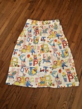 Vintage Raggedy Ann &amp; Andy Alphabet Window Curtain 4 Panels &amp; 2 Valances... - £36.60 GBP