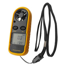 Wind Meter Handheld Digital Anemometers Air Flow Meter Thermometer - £21.98 GBP