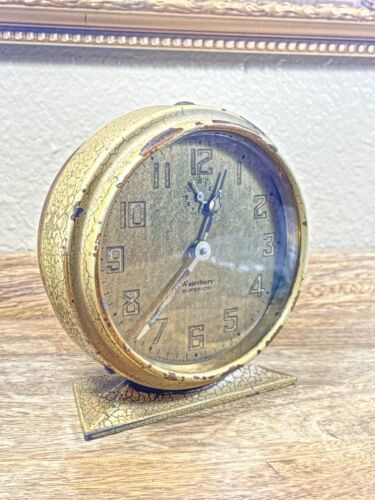 Primary image for Antique Waterbury Superior Model Alarm Clock Running (See Description) (K9964)