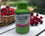 Nature&#39;s Truth Electrolyte Hydration + B Natural Berry, 60 Chew Tabs Exp... - £9.19 GBP