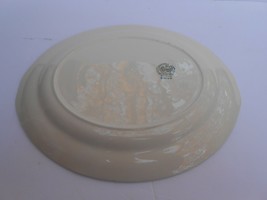 Homer Laughlin Georgian Eggshell Oval Platter 15 5/8&quot; Roses Mustard Trim G3370 - £38.65 GBP