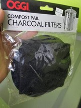 Oggi Compost Pail Charcoal Filter, 1-Pack, Black - $14.70