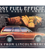1981 Lincoln Mercury Lynx Advertisement Vintage Automobilia Wagon DWX10D - €21,30 EUR