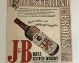 1960 J&amp;B Scotch Whisky Vintage Print Ad Advertisement pa14 - $10.88