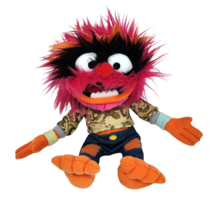 12&quot; Disney Store Muppet Babies Animal Drummer Stuffed Animal Plush Toy Doll - £44.66 GBP