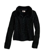 Girls 6-20 SO® Faux Fur Collar Zip-Up Cardigan in Regular &amp; Plus Size, G... - $242.13 MXN
