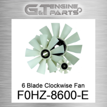 F0HZ-8600-E 6 BLADE CLOCKWISE FAN made by American cooling (NEW AFTERMAR... - $309.66