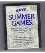 ATARI 7800 2600 Summer Games vintage game Cart - $24.98