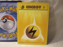 2000 Pokemon Card #128/130: Energy - Lightning - Base Set 2 - £1.18 GBP