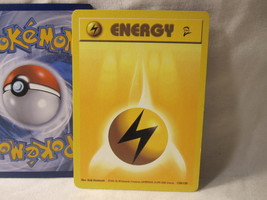 2000 Pokemon Card #128/130: Energy - Lightning - Base Set 2 - £1.12 GBP