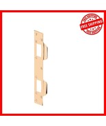 Max Security Brass Plated Door Strike with 3-Inch Screws for Ultimate Pr... - $406.70 MXN