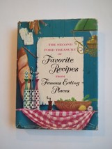 The Second Ford Treasury of Favorite Recipes from Famous Eating Places 1954 HC - £30.36 GBP