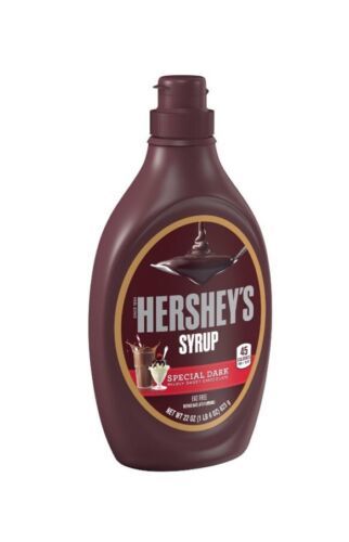 2x Hershey&#39;s SPECIAL DARK Mildly Sweet CHOCOLATE Syrup 22 Oz Bottle - 2 ... - $18.67