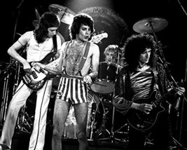 Queen Freddie Mercury Bare Chested In Boxer Shorts Brian May Guitar Roger Taylor - £56.25 GBP