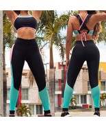Hochwertig Colombian Brasilianischer Damen Outfit Leggings Top Mikrofase... - $71.63