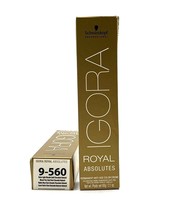 Schwarzkopf Igora Permanent Anti-Age Color Extra Light Blonde Gold Chocolate 2.1 - £9.13 GBP