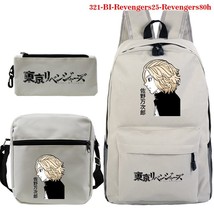 Fashion 3pcs/set Schoolbag High Capacity Casual Backpacks Women Shopping Bag Chi - £36.28 GBP