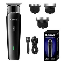 Kemei KM-1115 Professional USB Rechargeable Electric Hair Clipper for Men - Barb - $18.49