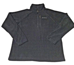 Columbia pullover Jacket Fleece Mens Size M 1/4 Zip Fast Trek 2 Hiking b... - £11.20 GBP