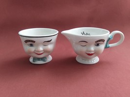 Collectible Baileys Irish Cream  Set of Sugar &amp; Cream w/  Winking Eye Do... - $27.86 CAD