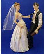 6” Wedding Party Reception - Drunk Groom Polyresin Cake Topper Funny New... - £16.29 GBP