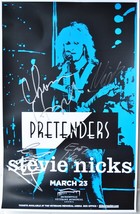 THE PRETENDERS Signed 2017 Concert Tour Poster x4 – Chrissie Hynde, Mart... - €506,60 EUR