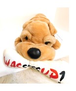 Vintage Toy Works Wasssssup Dog Plush Stuffed Animal 1990s - £7.44 GBP