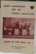 LARRY GONDRINGER - ORIGINAL 1945 SONG FOLIO / SOUVENIR PROGRAM - VG COND... - $20.00