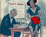 WW2 Schizzi Board Exemptions Never Mind Leggero Implications 1941 Comic ... - $36.30