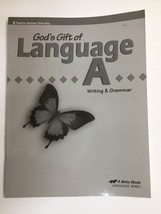 A beka Gr. 4 God&#39;s Gift of Language A Writing &amp; Grammar Teacher Quiz/Test Key - £2.78 GBP