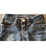 Justice ~ Girl&#39;s Size 7S ~ Simply Low ~ Cotton Blend ~ Denim Blue Jeans ... - $35.80 CAD