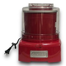 Cuisinart ICE-21 Frozen Yogurt-Ice Cream and Sorbet Maker Red - £39.72 GBP