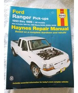 Haynes Repair Manual (36071) Ford Ranger Pick-Ups 1993-1999 (1999) - $330.71 MXN