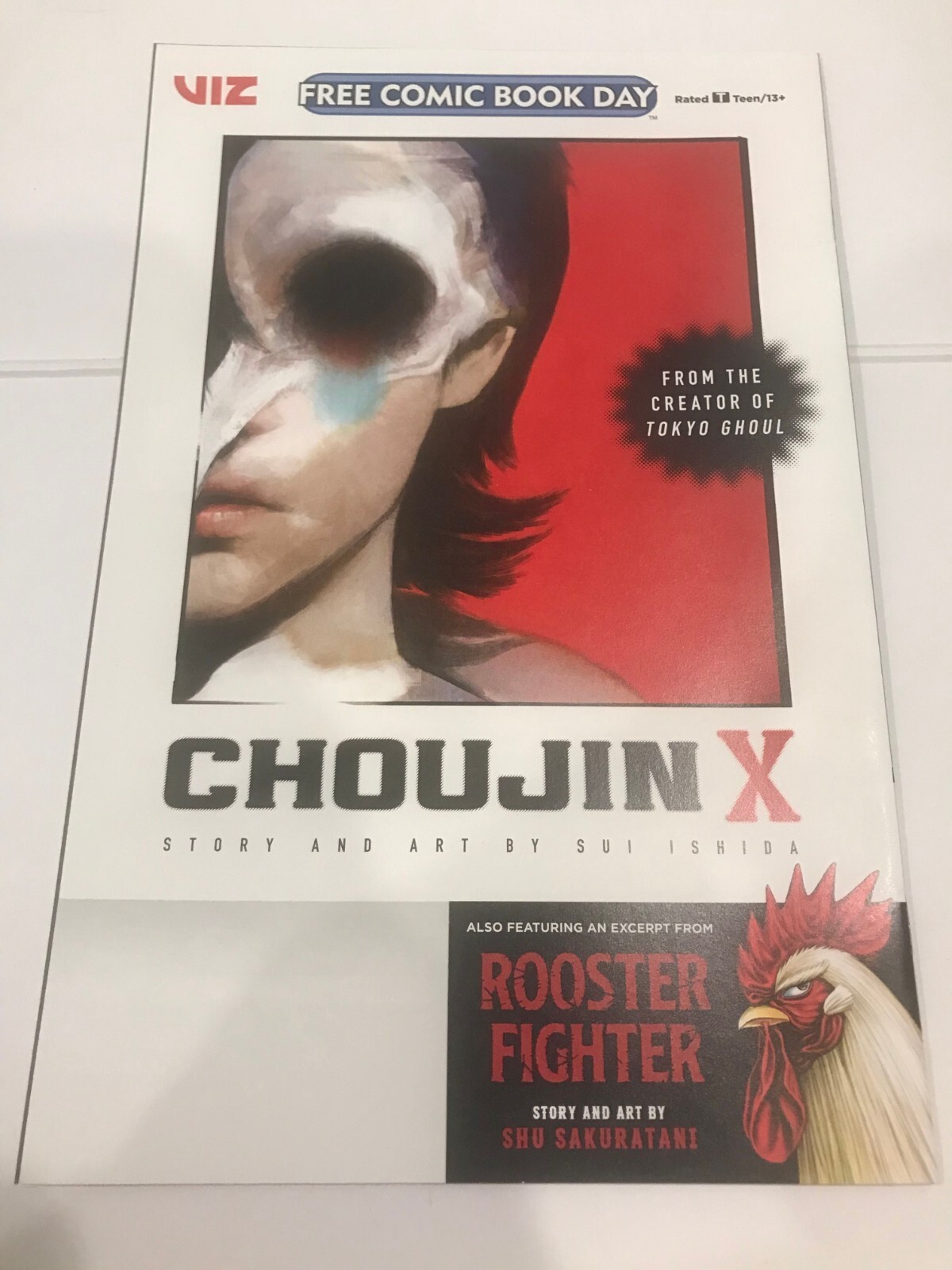 2023 Free Comic Book Day Viz Media Choujin X / Rooster Fighter Item image 2