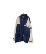 Vintage 90s Perry Ellis Mens XXL Red White Blue Windbreaker  Full Zip Ja... - $119.47 CAD