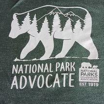 T Shirt National Park Advocate Conservation Association Bear Adult Size ... - $12.00